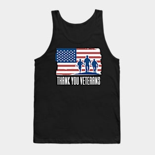 Thank You Veterans Tank Top